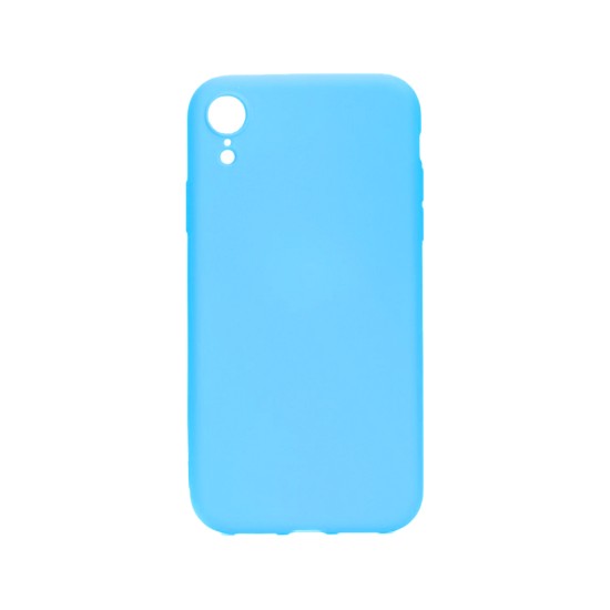 Silicone Case with Camera Shield for Apple iPhone XR Blue Silicone Case with Camera Shield for Apple iPhone XR Blue